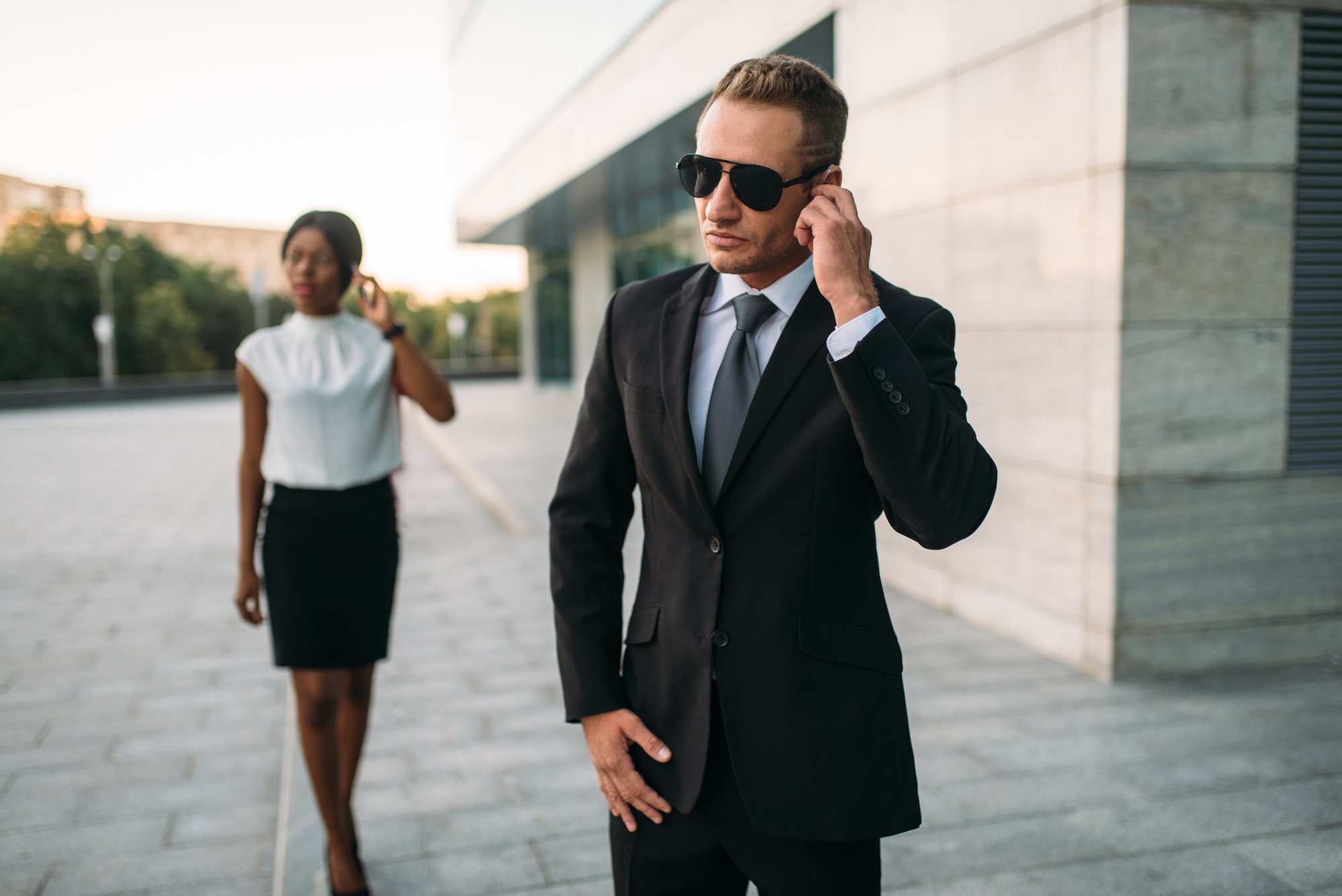 Professional security and close protection